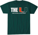 Miami Hurricanes Football The U CFP National Championship T-Shirt