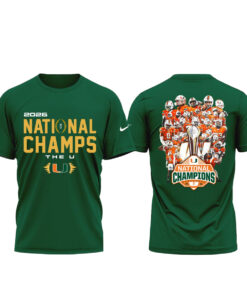 Miami Hurricanes National Champions NCAA College Football 2026 Shirt