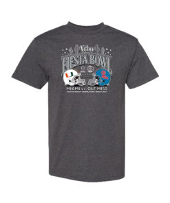 Miami Hurricanes Vs Ole Miss Rebels 2026 Vrbo Fiesta Bowl T-Shirt