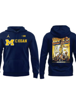 Michigan Wolverines Trey Burke Night 2026 Navy Hoodie