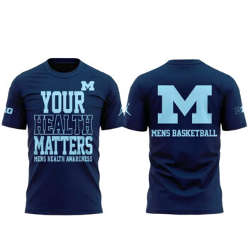 Michigan Wolverines Your Health Matters T-Shirt
