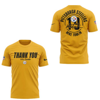 Mike Tomlin Pittsburgh Steelers Football League Champions 2026 Thank You T-Shirt