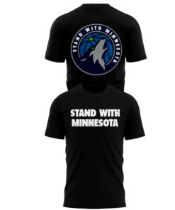 Minnesota Timberwolves Stand With Minnesota T-Shirt