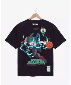 My Hero Academia Deku Boston Celtics T-Shirt