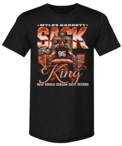 Myles Garrett Cleveland Browns Sack King T-Shirt