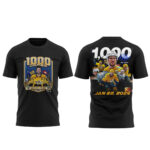 Nashville Predators Roman Josi 1000 Games Hockey League T-Shirt