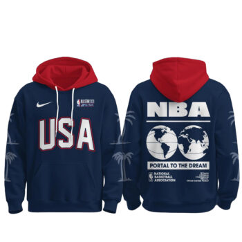 National Basketball Association All-Star 2026 Los Angeles USA Navy Hoodie