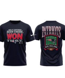 New England Patriots 2025 AFC Championship Bound Winner T-Shirt