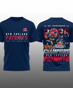 New England Patriots 2026 AFC Champions T-Shirt