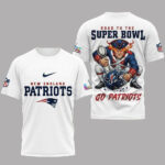 New England Patriots 2026 Road To Super Bowl Go Patriots Shirt