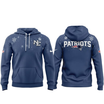 New England Patriots 2026 We Are All Patriots Snow Hoodie