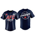 New England Patriots AFC Champions 2025-2026 Baseball Jersey