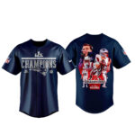 New England Patriots AFC Champions 2025 We All We Need Baseball Jersey