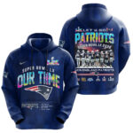 New England Patriots AFC Champions Super Bowl LX Our Time T-Shirt