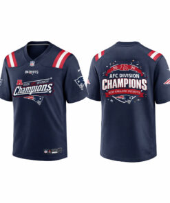 New England Patriots AFC Division Champions 2026 Fan Football Jersey