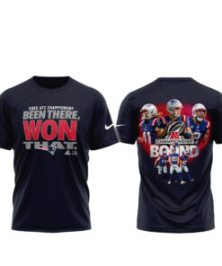 New England Patriots Championship AFC Bound 2025 Go Pats T-Shirt