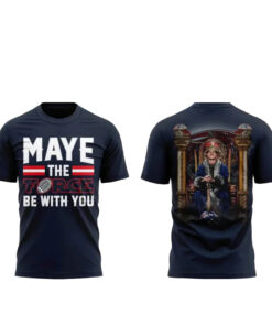 New England Patriots Drake Maye The Force Be With You 2025 AFC Championship T-Shirt