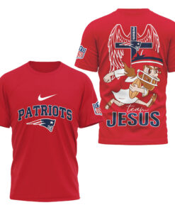 New England Patriots Football League Team Jesus T-Shirt