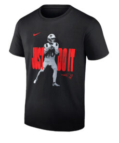 New England Patriots Just Do It Drake Maye T-Shirt