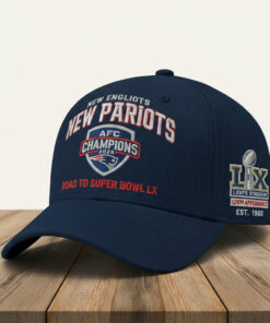 New England Patriots Super Bowl LX 2026 AFC Champions Hat