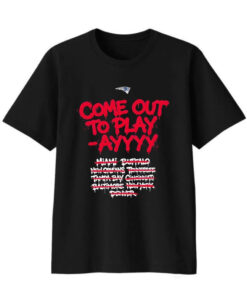 New England Patriots Super Bowl LX Come Out To Play-Ayyy T-Shirt