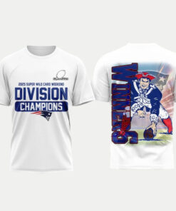 New England Patriots Super Wild Card Weekend Division Champions Shirt