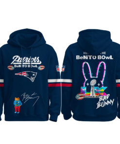 New England Patriots x Bad Bunny Super Bowl 2026 Hoodie