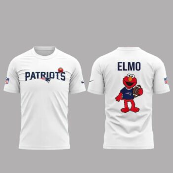 New England Patriots x Sesame Street 2026 T-Shirt