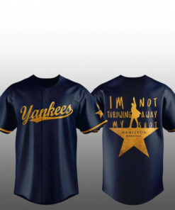 New York Yankees x Hamilton 2026 Im Not Throwing Away My Shot Baseball Jersey