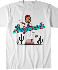 Nolan Arenado Arizonado Caricature T-Shirt