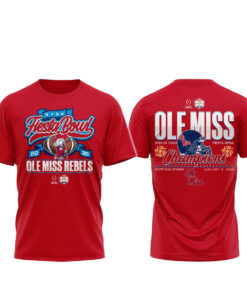 Ole Miss Rebels 2025-2026 VRBO Fiesta Bowl Champions T-Shirt