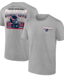 Ole Miss Rebels 2026 Playoff Quaterfinal Allstate Sugar Bowl Champions T-Shirt
