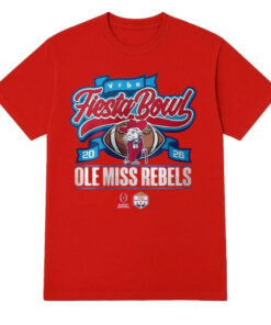 Ole Miss Rebels 2026 VRBO Fiesta Bowl Champs T-Shirt