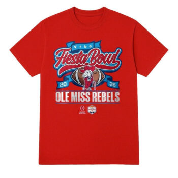 Ole Miss Rebels 2026 VRBO Fiesta Bowl Champs T-Shirt