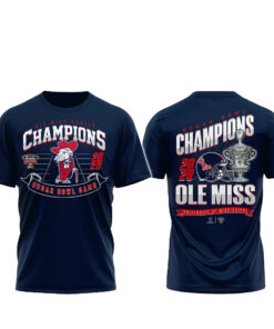 Ole Miss Rebels Sugar Bowl Champions Shirt