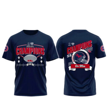 Ole Miss Rebels Sugar Bowl Champions T-Shirt