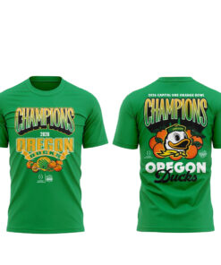 Oregon Ducks 2026 Capital Orange Bowl Champs T-Shirt
