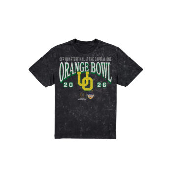 Oregon Ducks 2026 Orange Bowl Wash T-Shirt