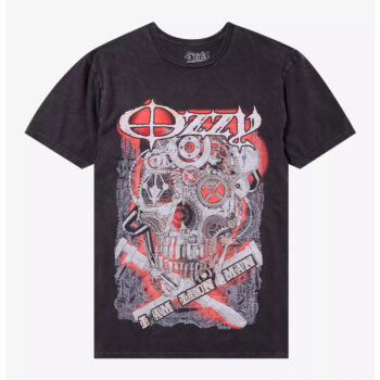 Ozzy Industrial Skull Wash T-Shirt
