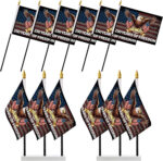 Patriotic America 250th Celebration Flags