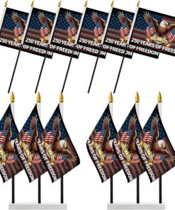 Patriotic America 250th Celebration Flags
