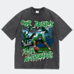 Philadelphia Eagles Our Dreams Your Nightmares Wash T-Shirt
