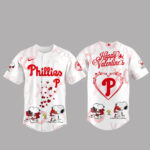 Philadelphia Phillies Happy Valentine 2026 Baseball Jersey