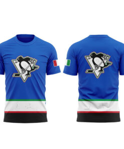 Pittsburgh Penguins Italian Heritage Viva l’Italia 2026 T-Shirt