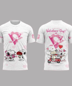 Pittsburgh Penguins x Peanuts Happy Valentine Day 2026 T-Shirt