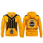 Pittsburgh Steelers 1933 Gold Throwback AFC North Champions T-Shirt