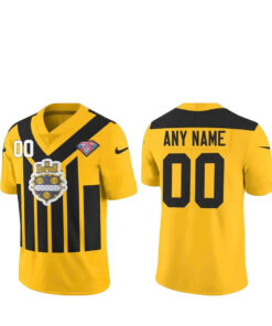 Pittsburgh Steelers 1933 Gold Throwback Champions 2026 Football Jersey