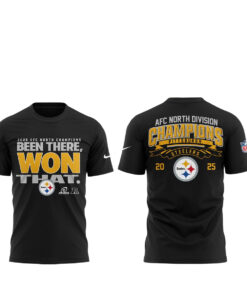 Pittsburgh Steelers 2025 AFC North Champions Been There Won That T-Shirt