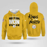Pittsburgh Steelers 2025 AFC North Champions King Of The North T-Shirt