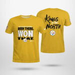Pittsburgh Steelers 2025 AFC North Champions King Of The North T-Shirt